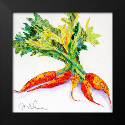 Edibles III Black Modern Wood Framed Art Print by St. Hilaire, Elizabeth