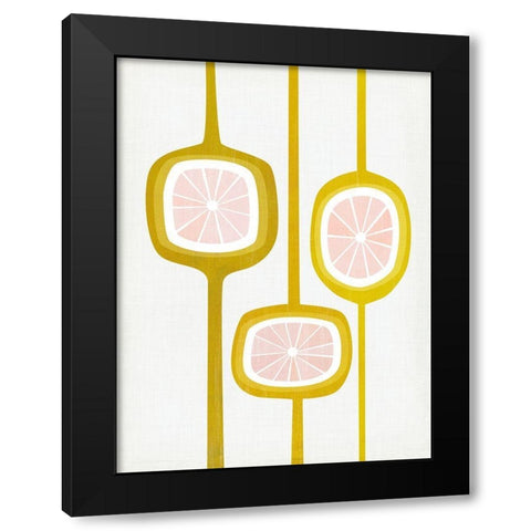 Paloma I Black Modern Wood Framed Art Print by Borges, Victoria