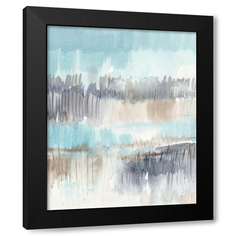 Sky Marsh I Black Modern Wood Framed Art Print by Goldberger, Jennifer