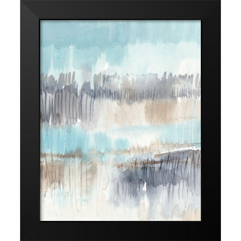 Sky Marsh I Black Modern Wood Framed Art Print by Goldberger, Jennifer