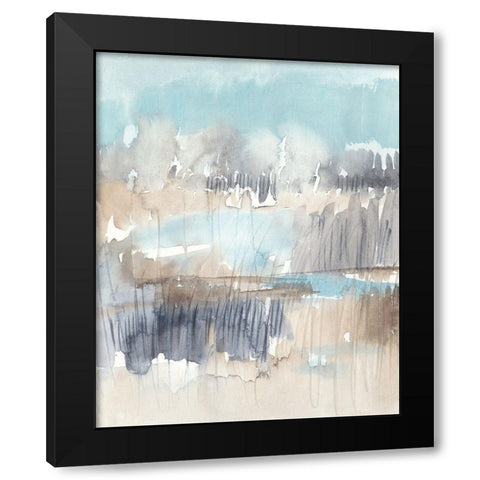 Sky Marsh II Black Modern Wood Framed Art Print by Goldberger, Jennifer