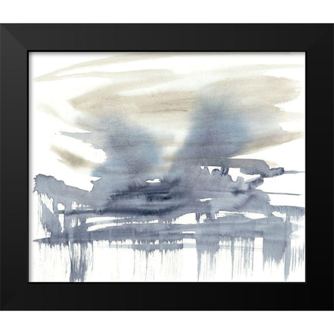 Paynes Bloom I Black Modern Wood Framed Art Print by Goldberger, Jennifer