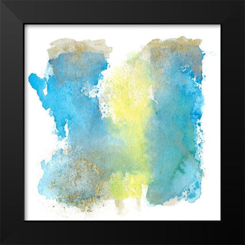 Loving Embrace I Black Modern Wood Framed Art Print by Combs, Joyce