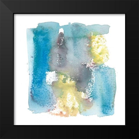 Loving Embrace III Black Modern Wood Framed Art Print by Combs, Joyce