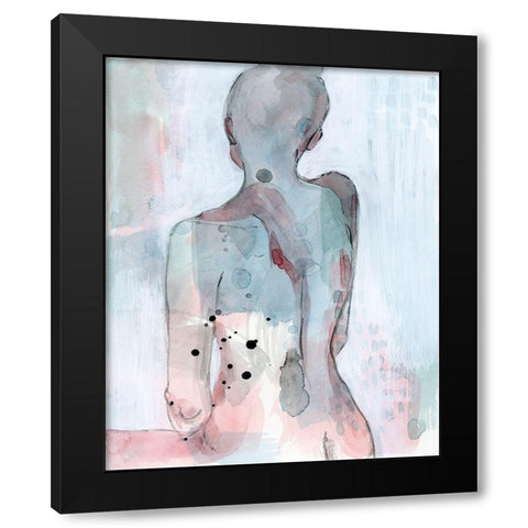 Modern Madonna I Black Modern Wood Framed Art Print with Double Matting by Popp, Grace