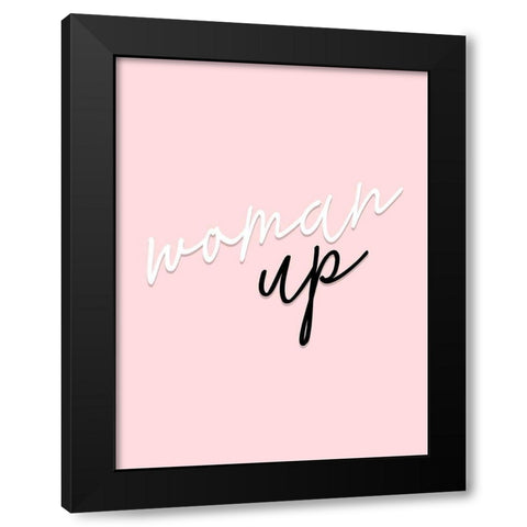 GRL PWR VI Black Modern Wood Framed Art Print by Hambly, Anna