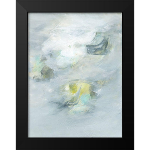 The Calm I Black Modern Wood Framed Art Print by Fuchs, Jodi