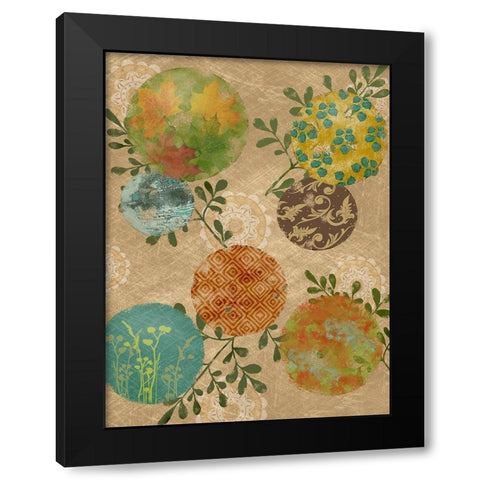 Magic I Black Modern Wood Framed Art Print with Double Matting by Reynolds, Jade