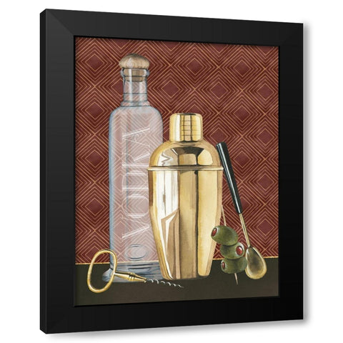 Bar Gatsby I Black Modern Wood Framed Art Print by Popp, Grace