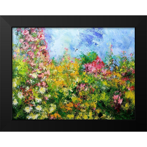 Wild Sweetness Black Modern Wood Framed Art Print by Friedlander, Allan