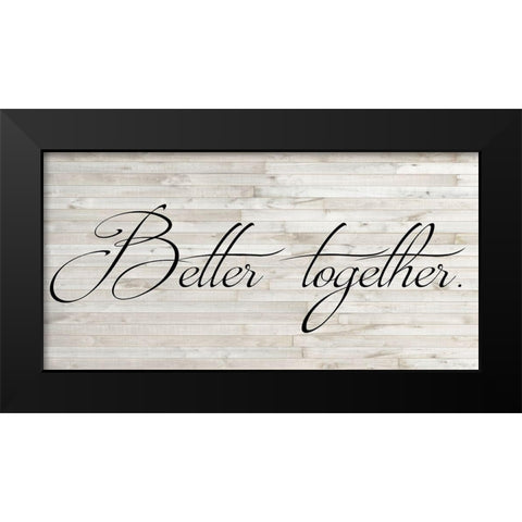 Family Inspiration III Black Modern Wood Framed Art Print by Ludwig, Alicia