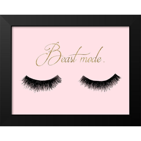 Girl Boss II Black Modern Wood Framed Art Print by Ludwig, Alicia