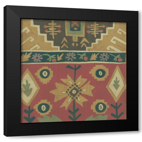 Dakota I Black Modern Wood Framed Art Print with Double Matting by Zarris, Chariklia