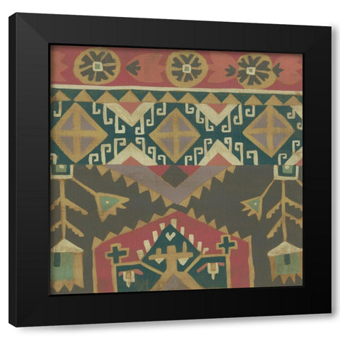 Dakota III Black Modern Wood Framed Art Print with Double Matting by Zarris, Chariklia