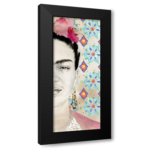 Frida Diptych I Black Modern Wood Framed Art Print by Parker, Jennifer Paxton