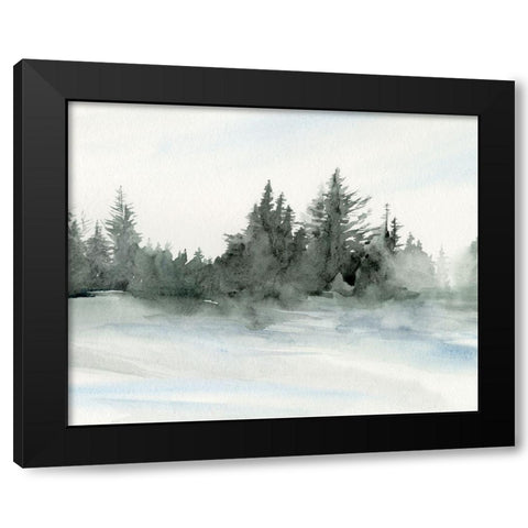 Evergreens in the Distance II Black Modern Wood Framed Art Print by Parker, Jennifer Paxton