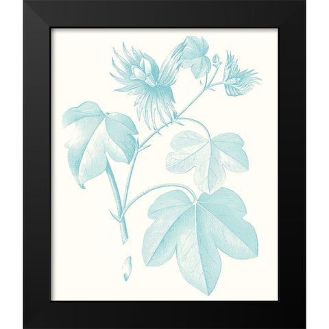 Botanical Study in Spa IV Black Modern Wood Framed Art Print by Vision Studio