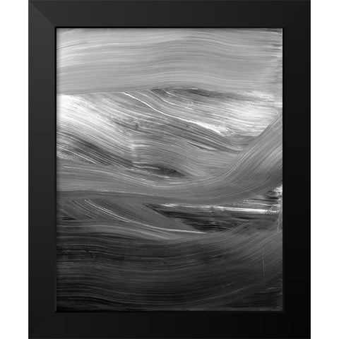 Secrets II Black Modern Wood Framed Art Print by Guererra, Teodora