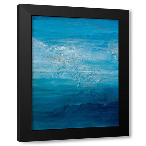 Opal Sky I Black Modern Wood Framed Art Print by Guererra, Teodora