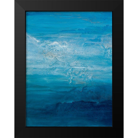 Opal Sky I Black Modern Wood Framed Art Print by Guererra, Teodora