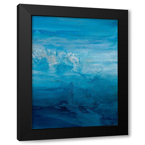 Opal Sky II Black Modern Wood Framed Art Print by Guererra, Teodora