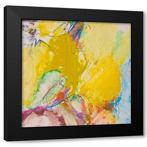 Crystal Black Modern Wood Framed Art Print by Friedlander, Allan