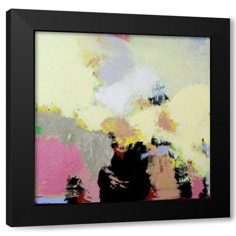 Warped Passages Black Modern Wood Framed Art Print with Double Matting by Friedlander, Allan