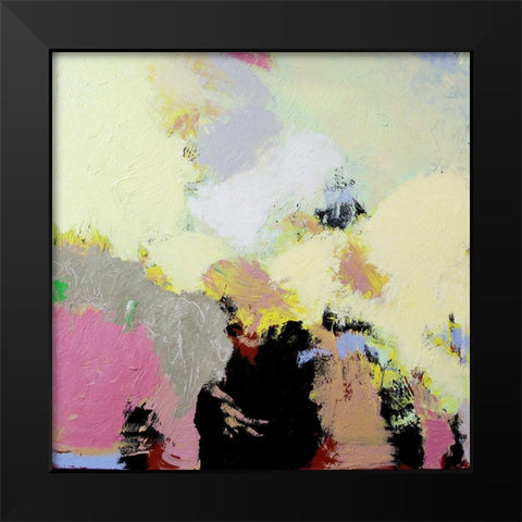 Warped Passages Black Modern Wood Framed Art Print by Friedlander, Allan