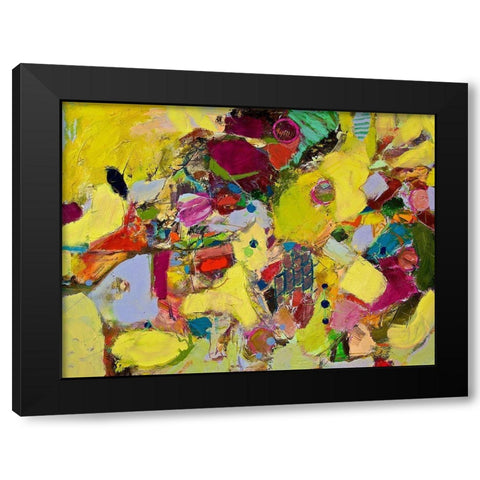 Bumble Black Modern Wood Framed Art Print with Double Matting by Friedlander, Allan