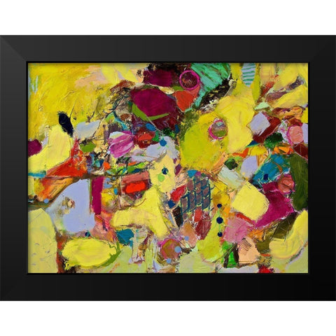 Bumble Black Modern Wood Framed Art Print by Friedlander, Allan