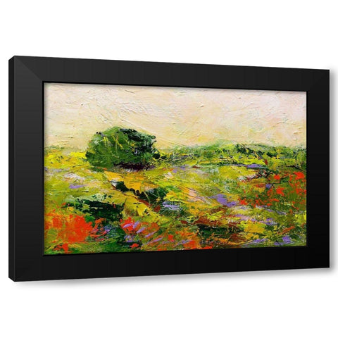Chippenham Black Modern Wood Framed Art Print with Double Matting by Friedlander, Allan