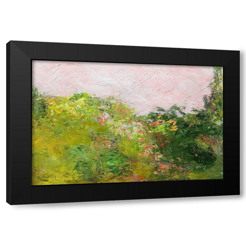 Swindon Black Modern Wood Framed Art Print with Double Matting by Friedlander, Allan