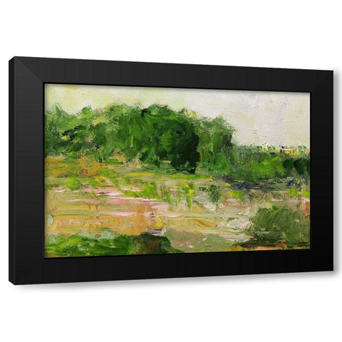 Portsmouth Black Modern Wood Framed Art Print with Double Matting by Friedlander, Allan