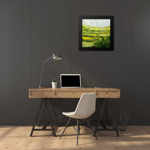 Folkestone Black Modern Wood Framed Art Print by Friedlander, Allan