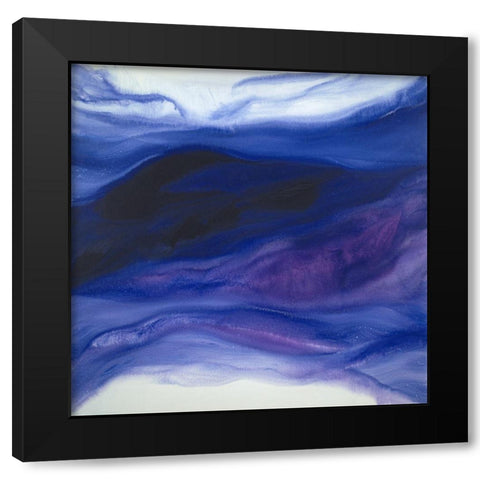 Ocean Daydream Black Modern Wood Framed Art Print with Double Matting by Guererra, Teodora