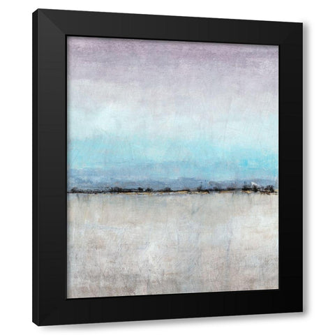 Without Barriers II Black Modern Wood Framed Art Print with Double Matting by OToole, Tim