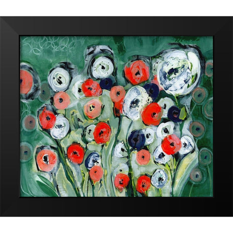 Oodles of Doodles I Black Modern Wood Framed Art Print by Daavettila, Tara