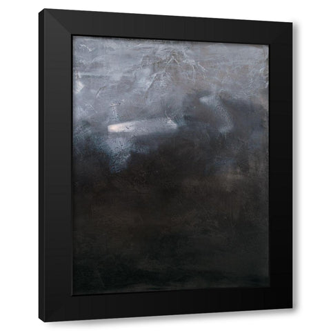 Industrial Contour II Black Modern Wood Framed Art Print by Guererra, Teodora