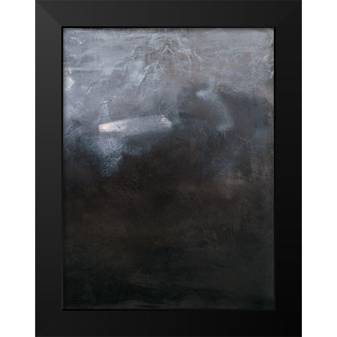 Industrial Contour II Black Modern Wood Framed Art Print by Guererra, Teodora
