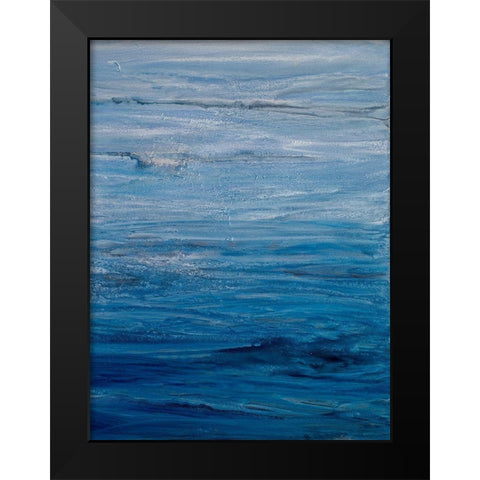 Going Nowhere II Black Modern Wood Framed Art Print by Guererra, Teodora