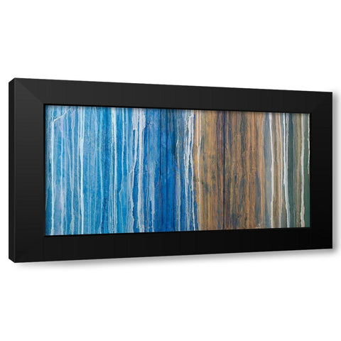 Endless II Black Modern Wood Framed Art Print by Guererra, Teodora