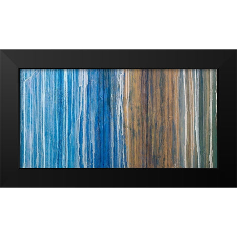 Endless II Black Modern Wood Framed Art Print by Guererra, Teodora