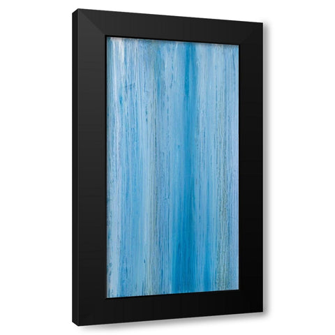 Blurred Thoughts II Black Modern Wood Framed Art Print with Double Matting by Guererra, Teodora