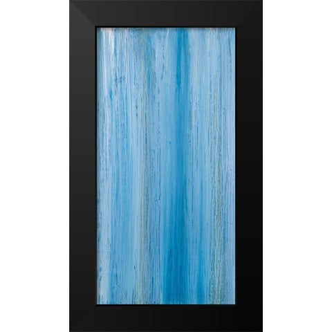Blurred Thoughts II Black Modern Wood Framed Art Print by Guererra, Teodora