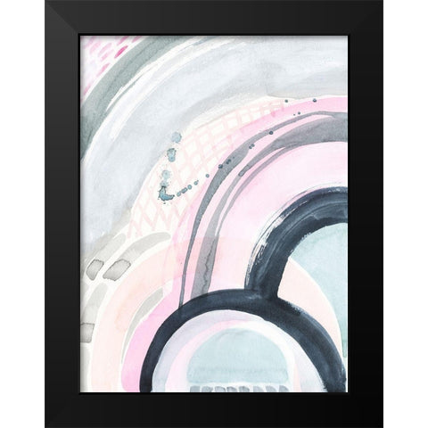 Tidal Wash I Black Modern Wood Framed Art Print by Popp, Grace