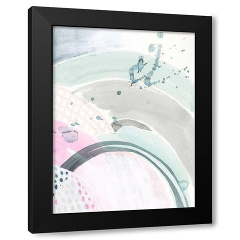 Tidal Wash III Black Modern Wood Framed Art Print with Double Matting by Popp, Grace