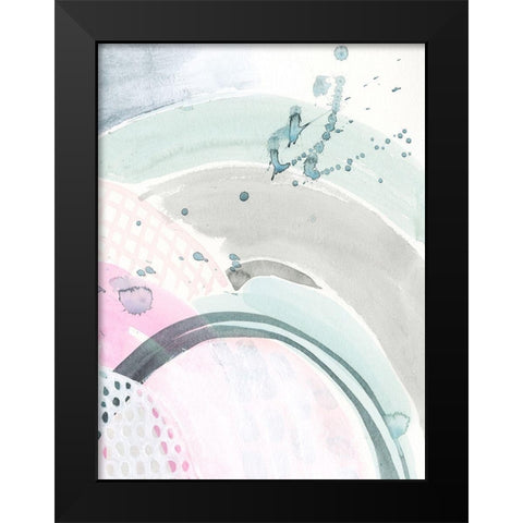 Tidal Wash III Black Modern Wood Framed Art Print by Popp, Grace