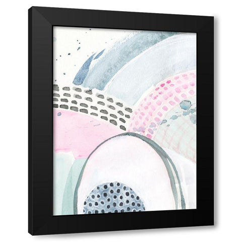 Tidal Wash IV Black Modern Wood Framed Art Print by Popp, Grace