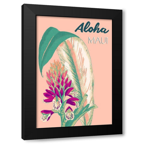 Getaway II Black Modern Wood Framed Art Print by Fagalde, Jarman