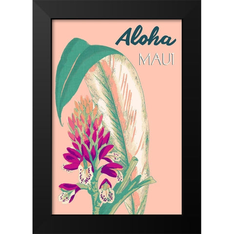 Getaway II Black Modern Wood Framed Art Print by Fagalde, Jarman